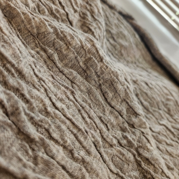 Cos Textured Short Sleeve Sweater Dress Gray size Small - Picture 12 of 16